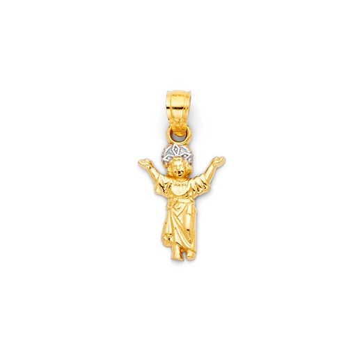 Massiver 14k gold jesuskind - massiver,