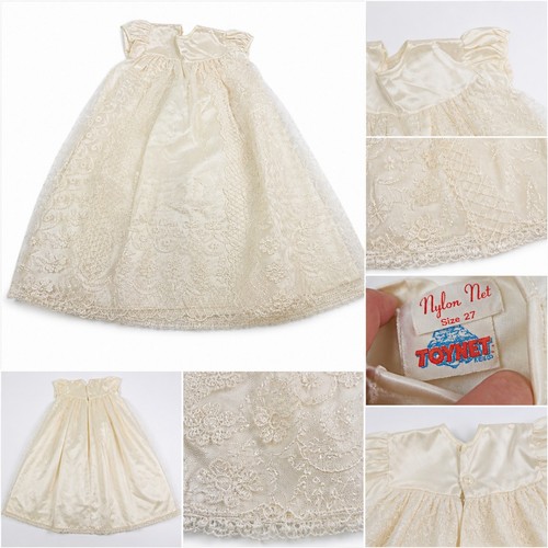 Vintage baby taufkleid - vintage,