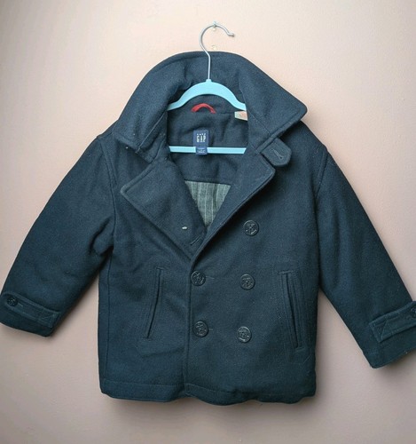 Baby gap merino wool peacoat - wool,